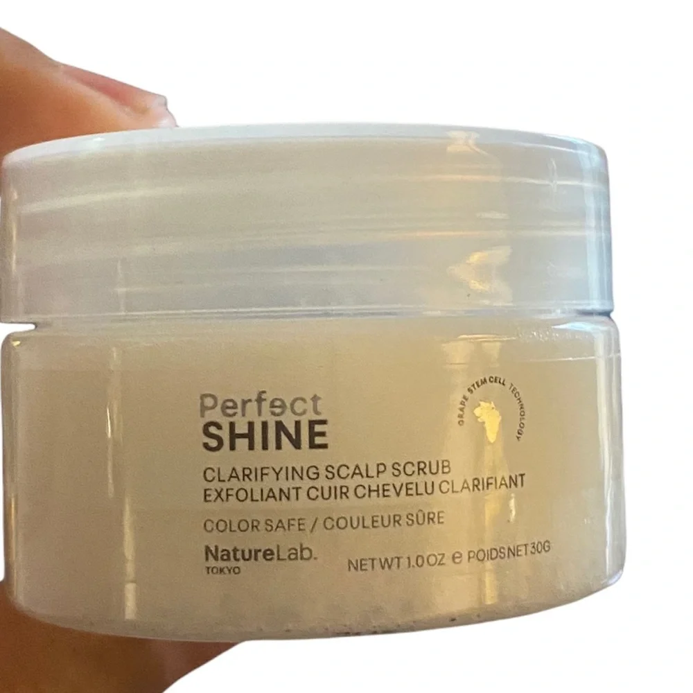 Bundle of 2x Lab Perfect Shine Clarifying Scalp Scrub, 1oz, NEW
